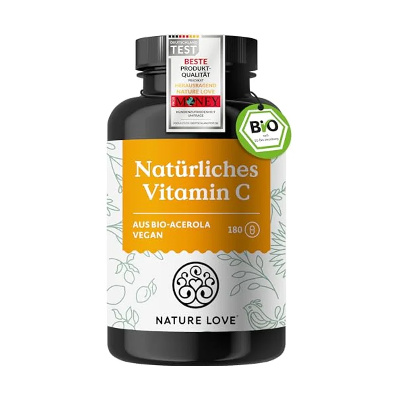 Acerola-Pulver (natürliches Vitamin C)