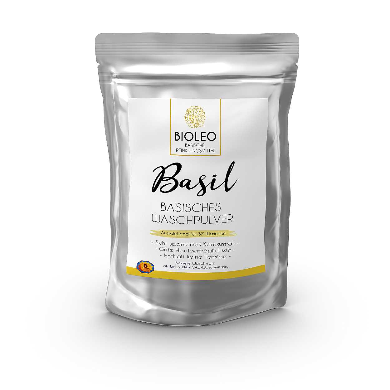 Basil basisches Waschmittel BIOLEO (1500g)