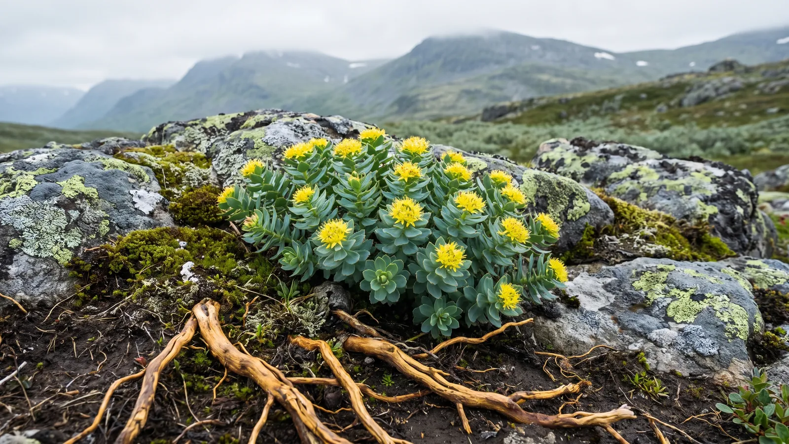 Rhodiola rosea: Stimmungsbild zum Ratgeber im Natur-Buddy-Magazin