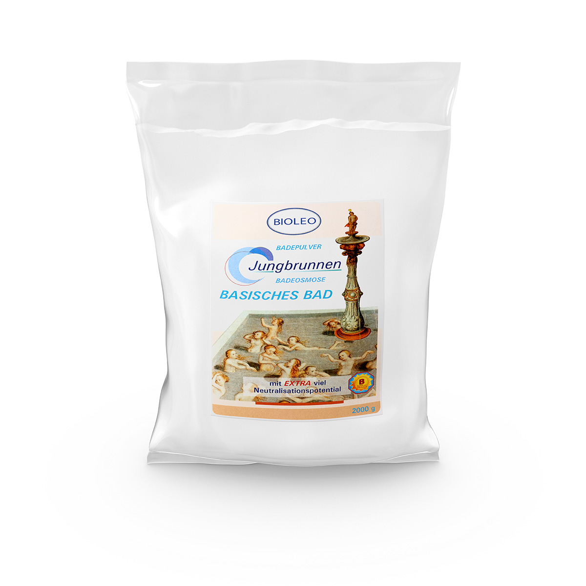 Jungbrunnen basisches Badepulver BIOLEO (2000g)