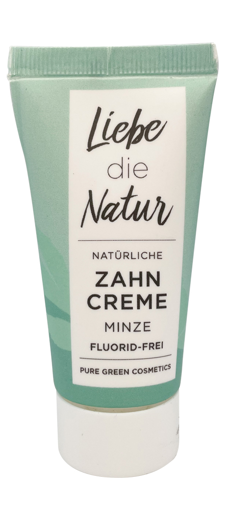 Natürliche Zahncreme Minze ohne Fluorid