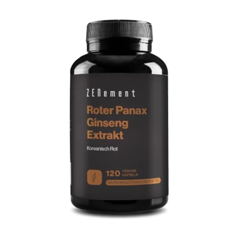 Ginseng (Panax ginseng) – Extrakt-Kapseln