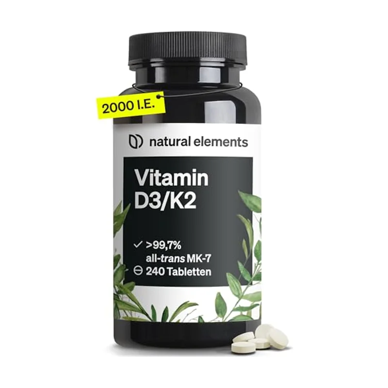 Vitamin D3 + K2 Kapseln