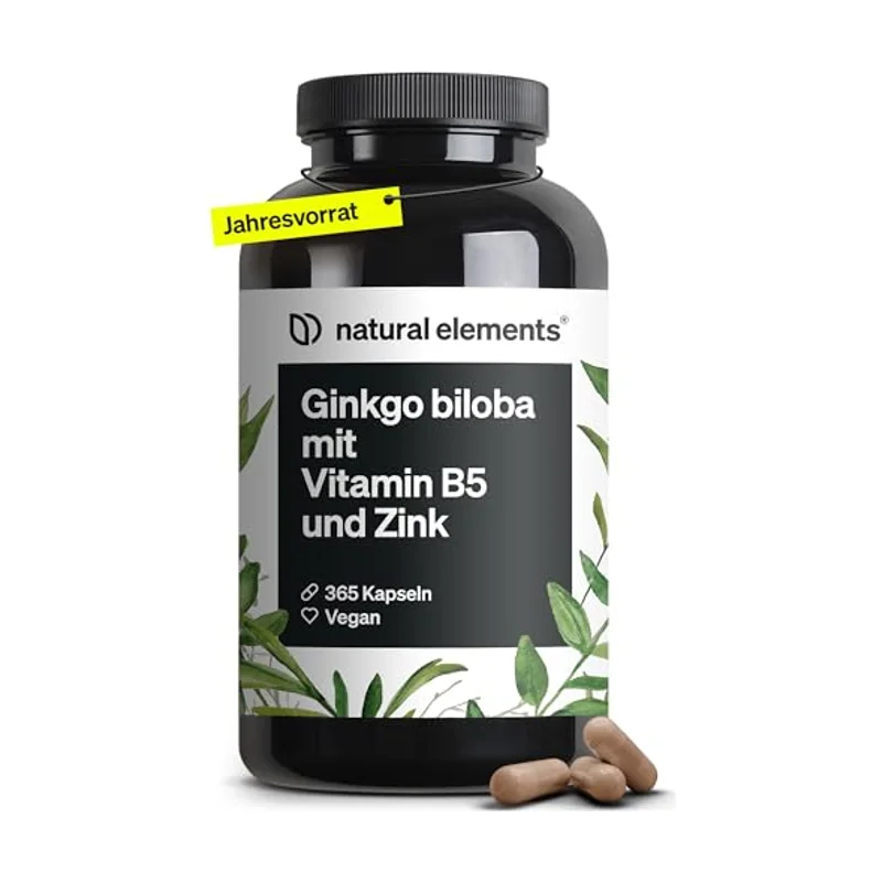 Ginkgo biloba – Extrakt-Kapseln