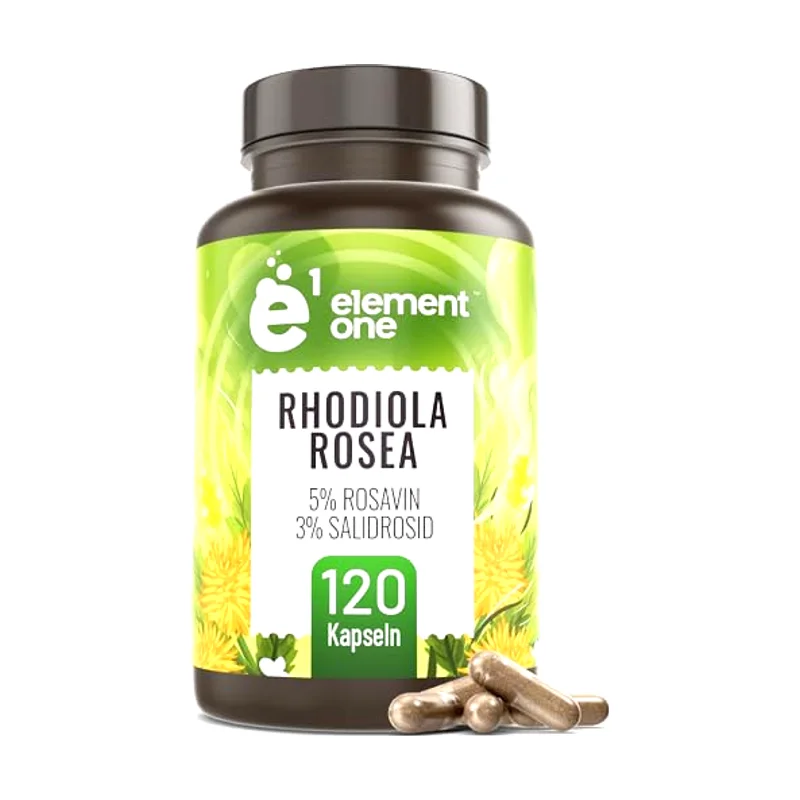 Rhodiola rosea (Rosenwurz) – Extrakt-Kapseln