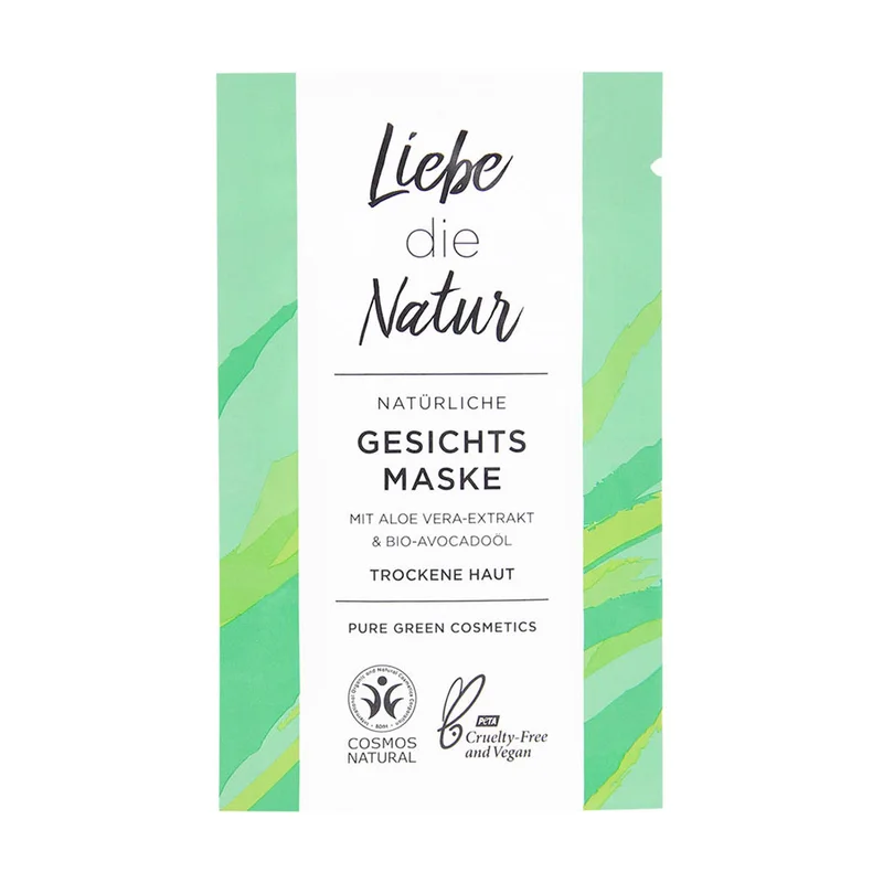 Natürliche Gesichtsmaske Aloe Vera (8 ml)