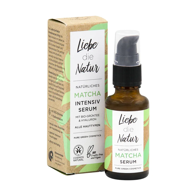 Natürliches Intensivserum Matcha (30 ml)