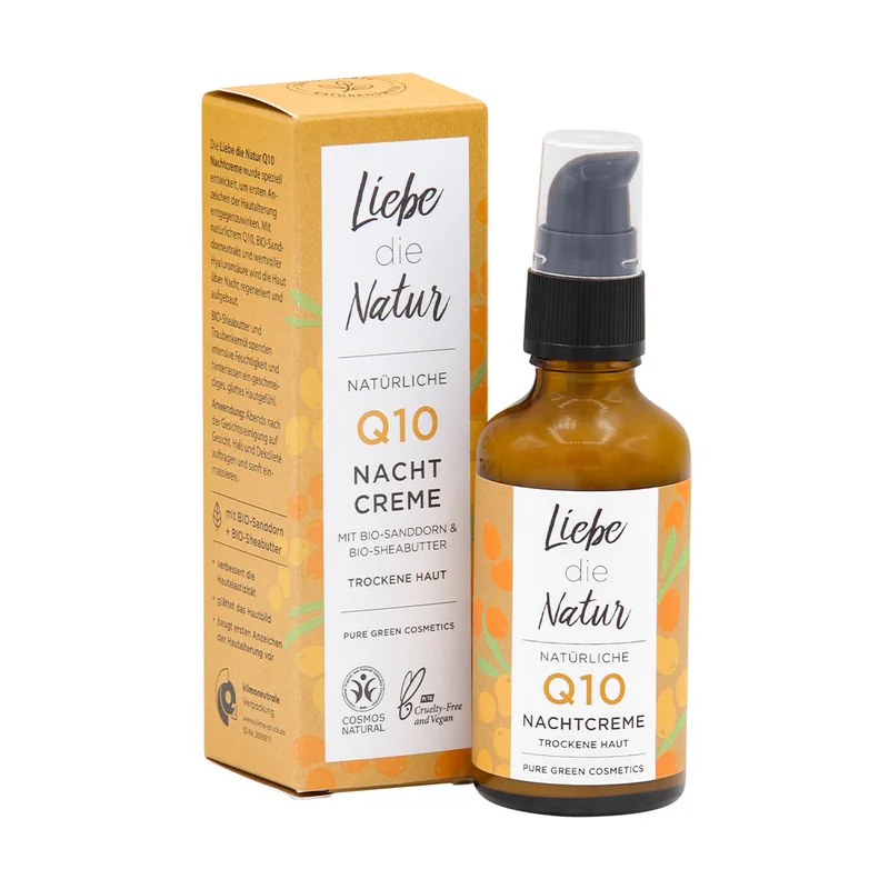 Natürliche Nachtcreme Q10 (50 ml)